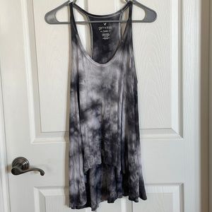 American Eagle Soft & Sexy Gray Tank size Small